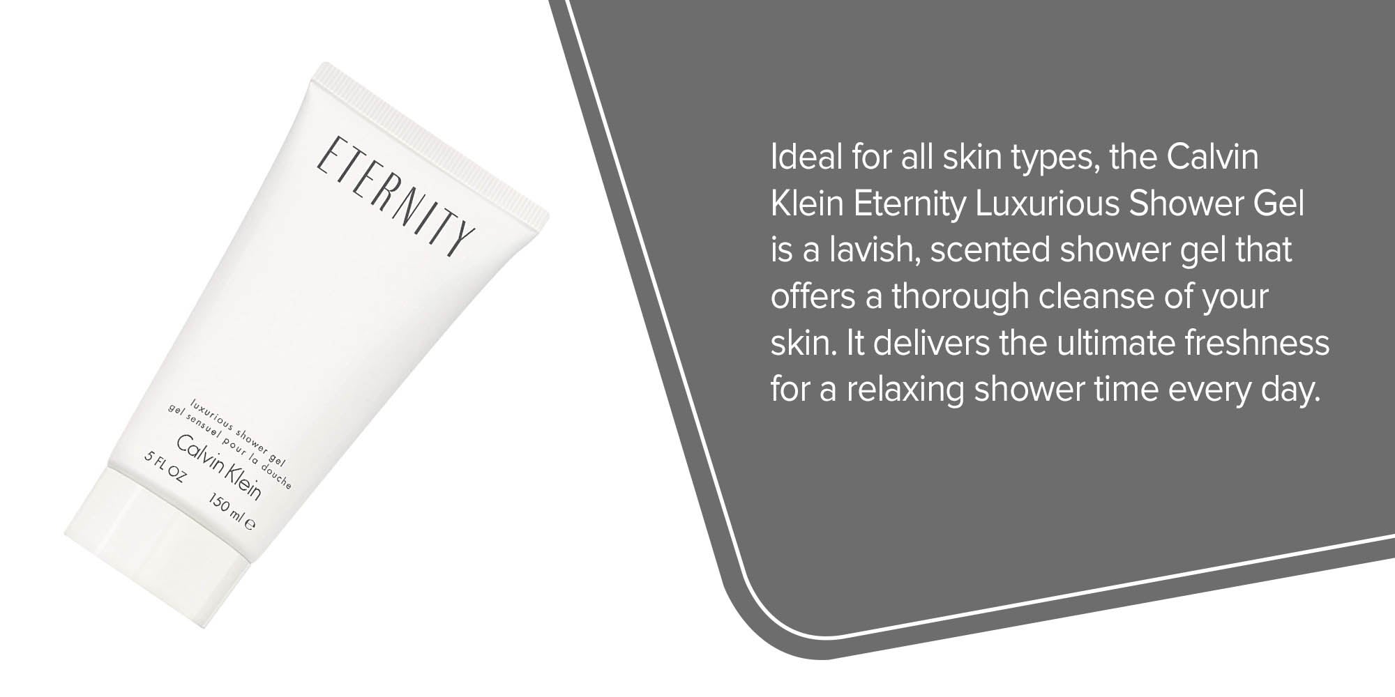 CALVIN KLEIN Eternity Shower Gel White 150ml UAE Dubai Abu Dhabi