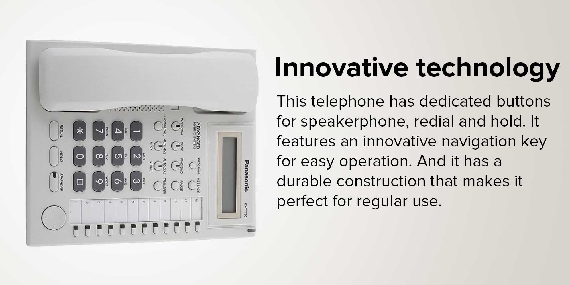 Panasonic KX-T7730 Telephone White Egypt | Cairo, Giza