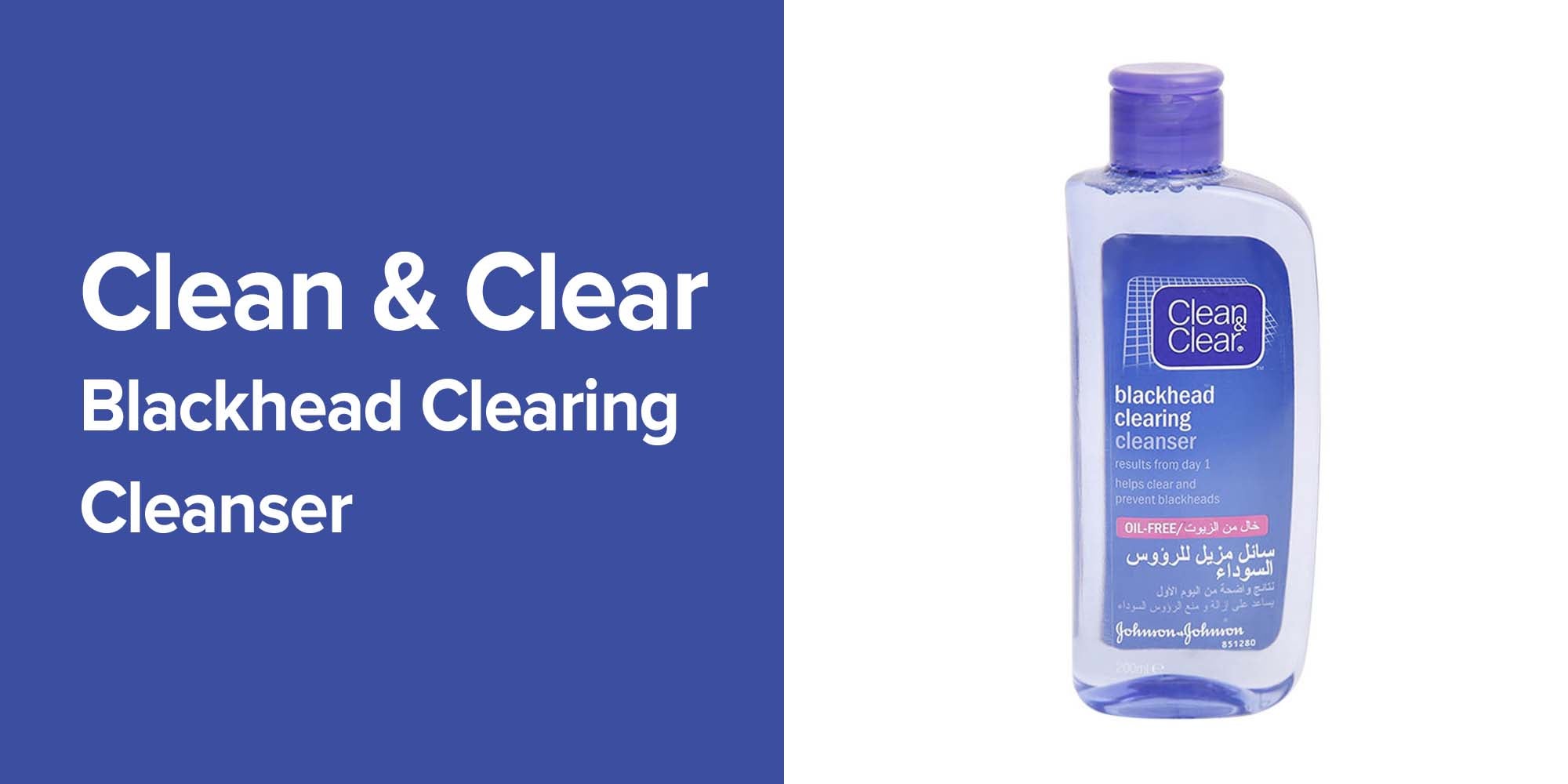 Buy Clean & Clear Blackhead Clearing Toner 200ml · United Arab