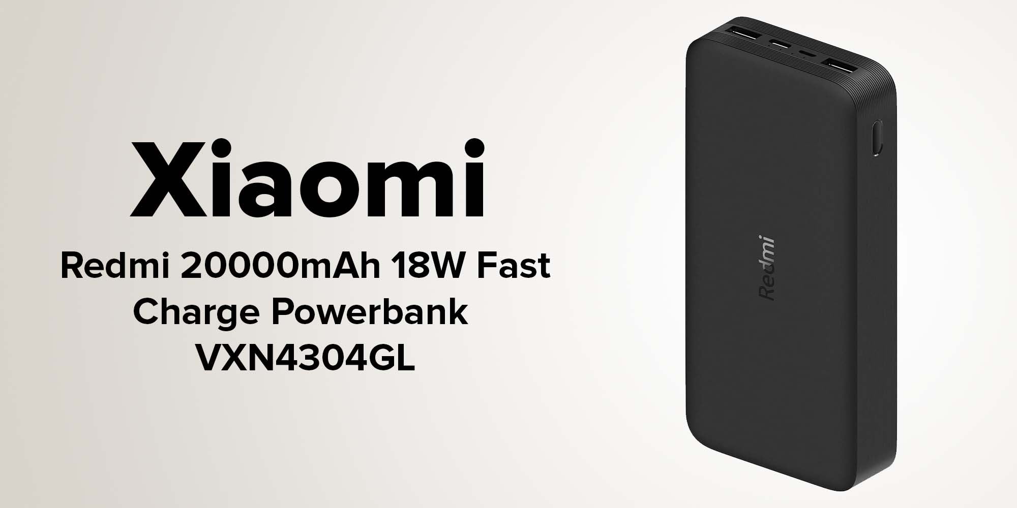 Power bank Xiaomi redmi 20000 mAh 18w VXN4304GL