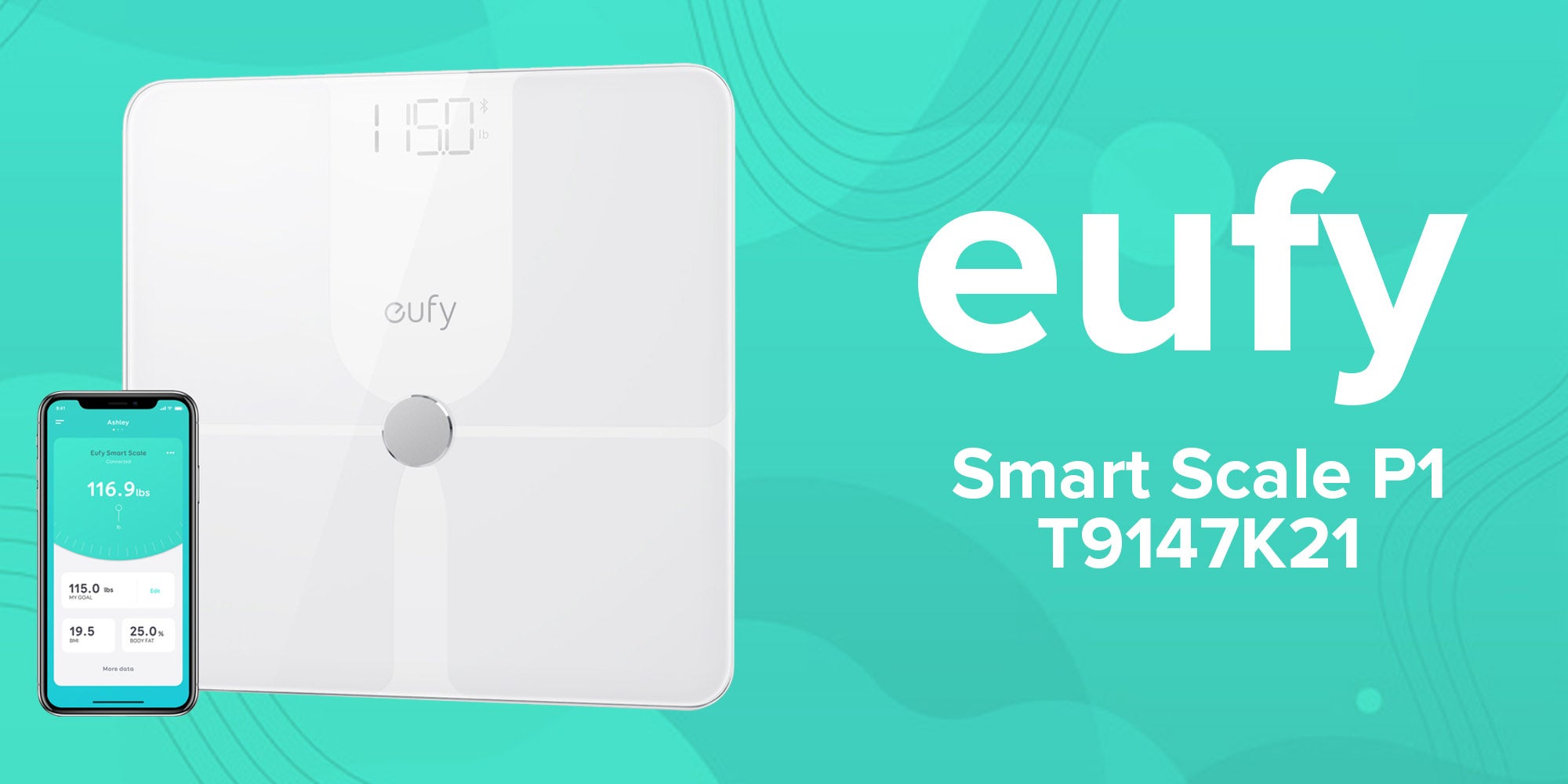 Eufy Smart Scale P1 Wireless Digital Scale - White