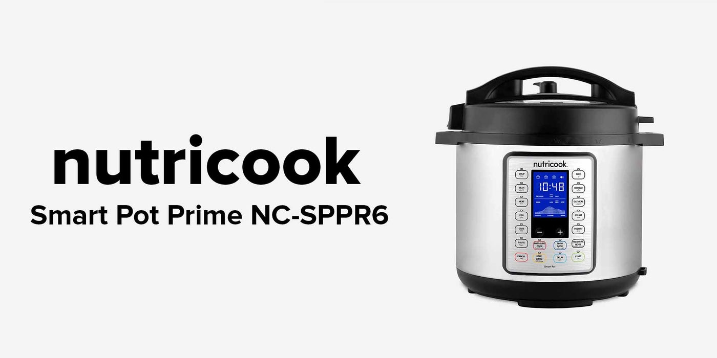 Nutricook Smart Pot Pressure Cooker Prime 8L, 1200W, Stainless Steel