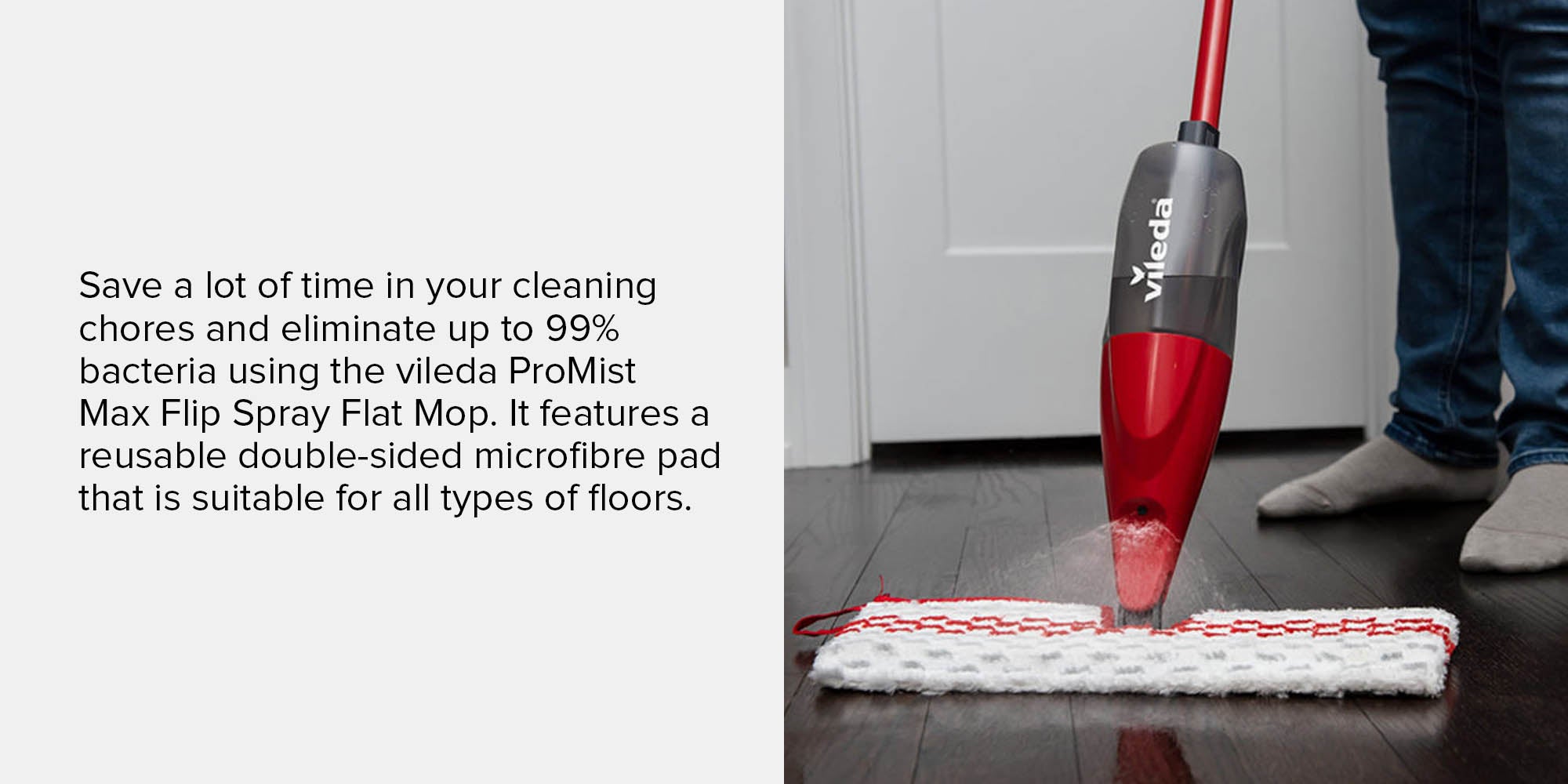 Why Consumers Love The Vileda ProMist MAX Spray Mop! 
