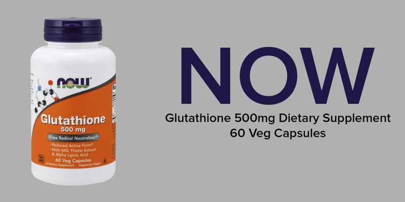 glutathione tablets now nowfds.com/GlutathioneVegCapsules ⬅️✨ We know you're craving skin that's  moisturized and glowing this winter!* NOW® Solutions Glutathione Skin  Brightener™ is a power couple of two clinically validated ingredients that  give skin a healthy main image 0