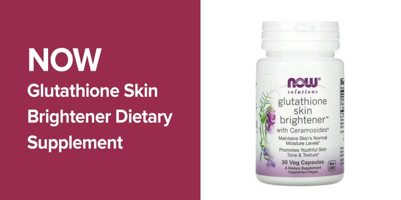 now foods glutathione skin brightener Chicnutrix main image 1