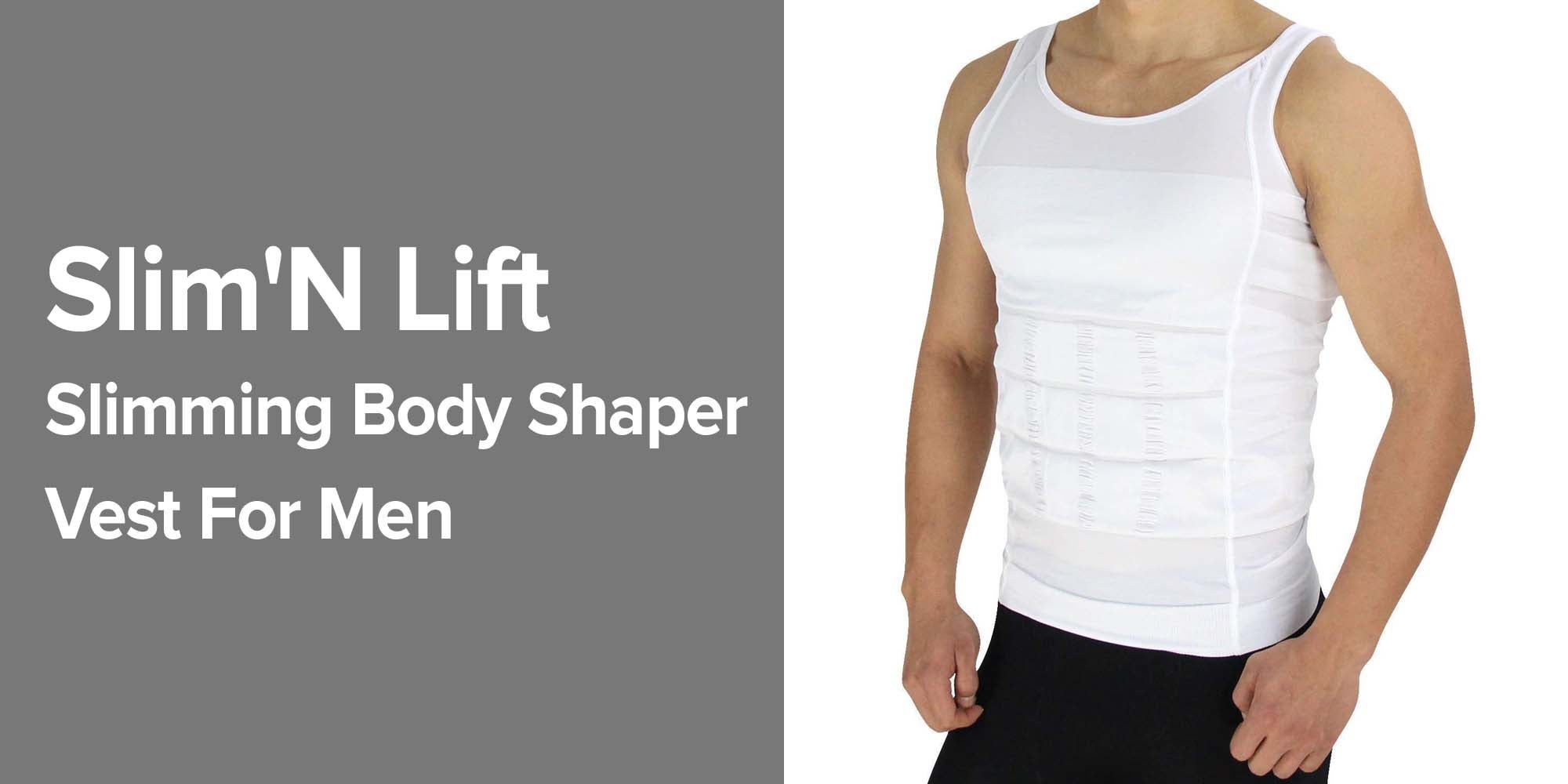 Slim N Lift Shapewear Men's Seamless Body Shaping Vest Men's Tummy