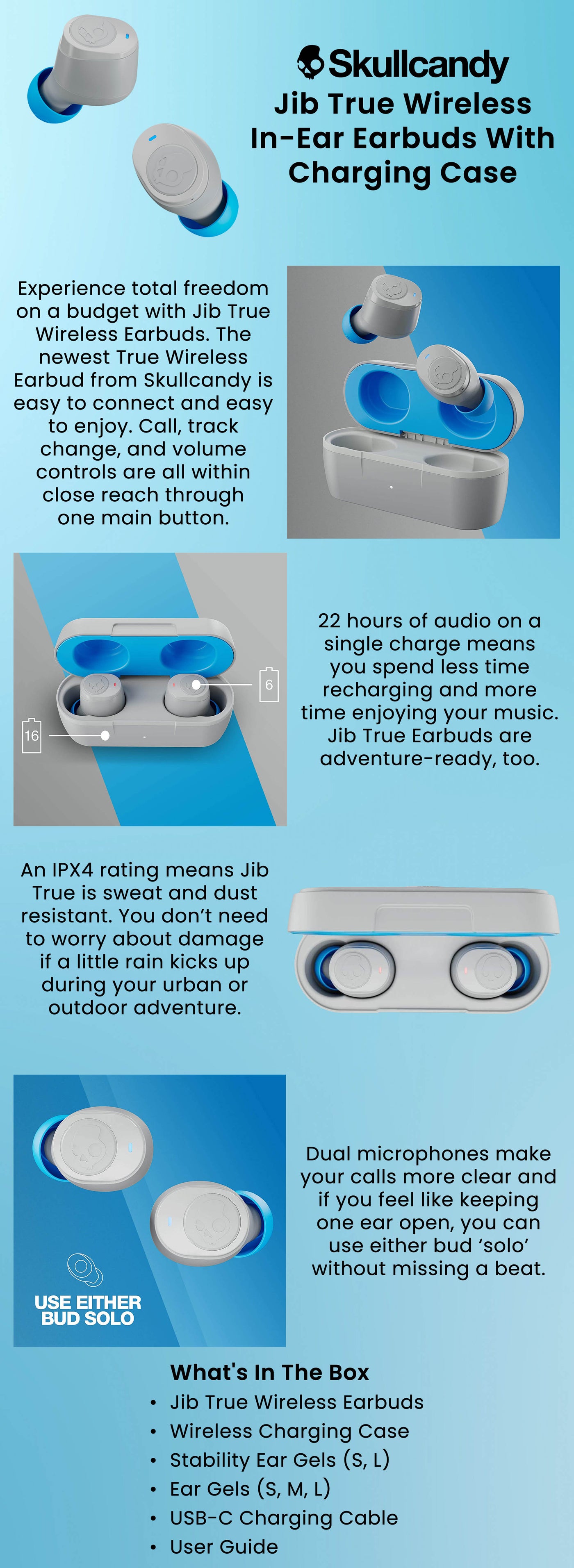 Skullcandy Jib True Wireless In-Ear 