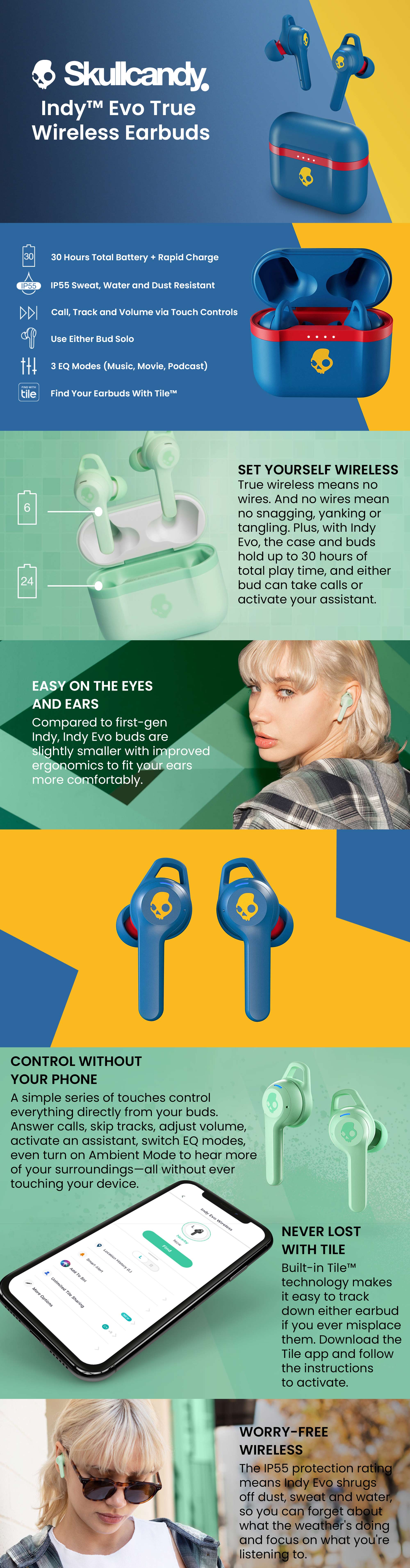 Skullcandy indy evo turn off ambient mode hot sale