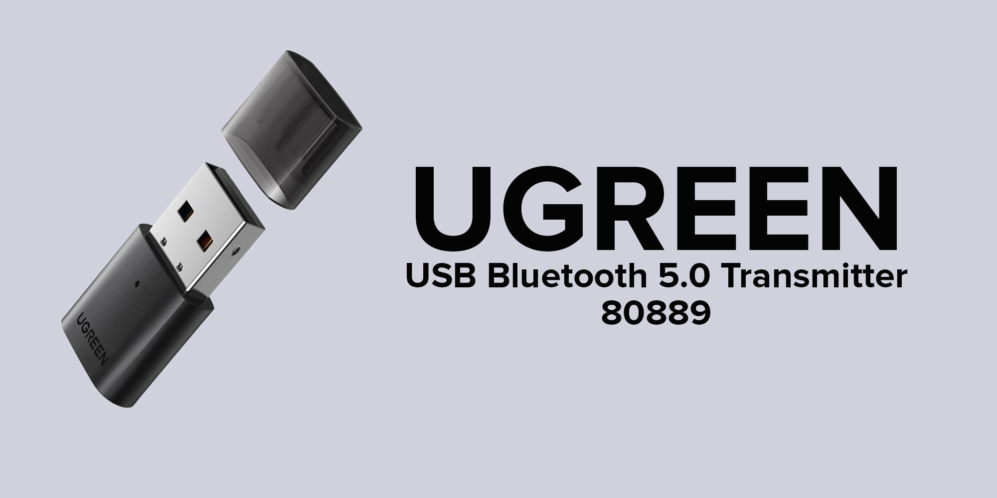 UGREEN Dual Wireless USB Bluetooth Dongle For Gaming Headsets - For Xbox