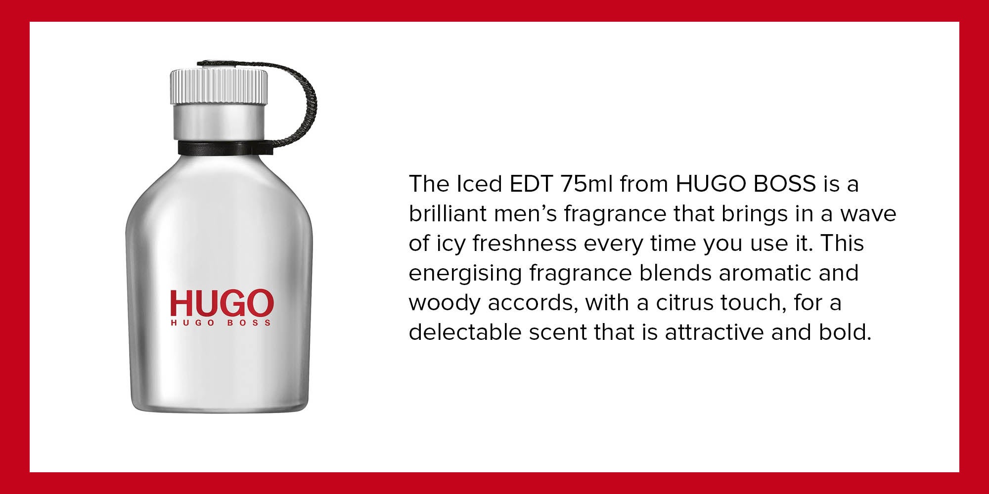 HUGO BOSS Iced EDT 75ml UAE Dubai Abu Dhabi