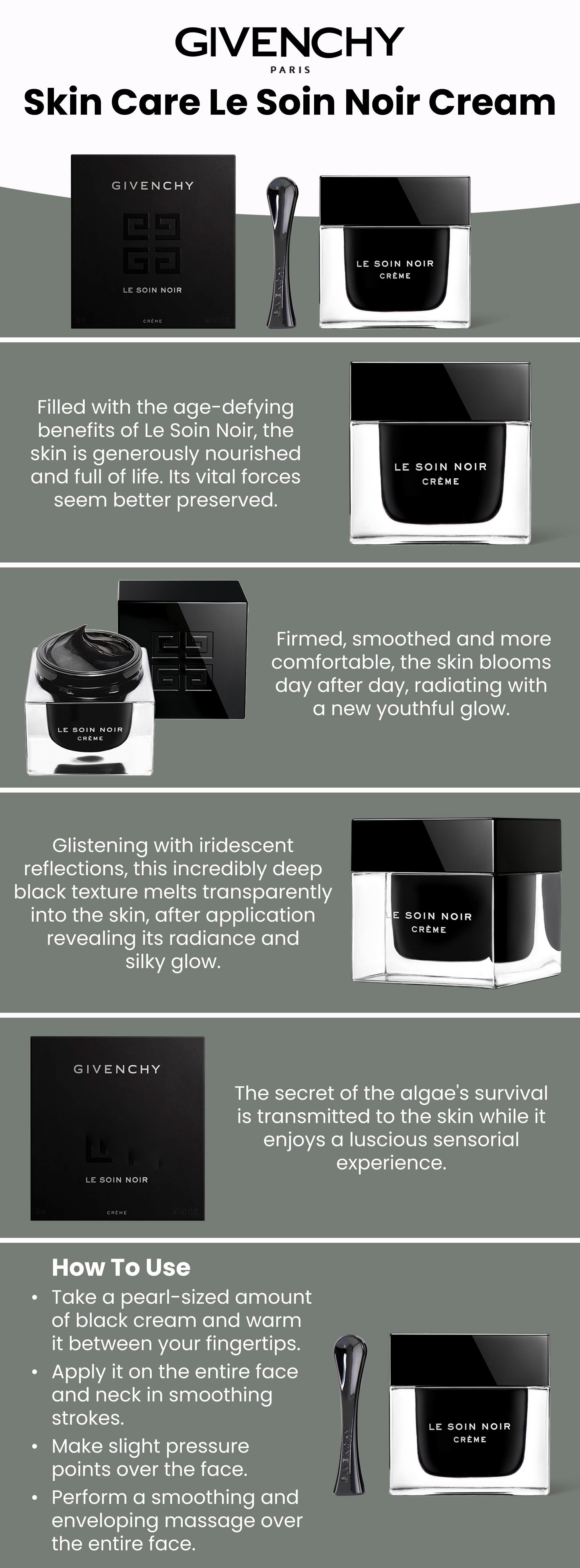 GIVENCHY Le Soin outlet Noir Face Cream