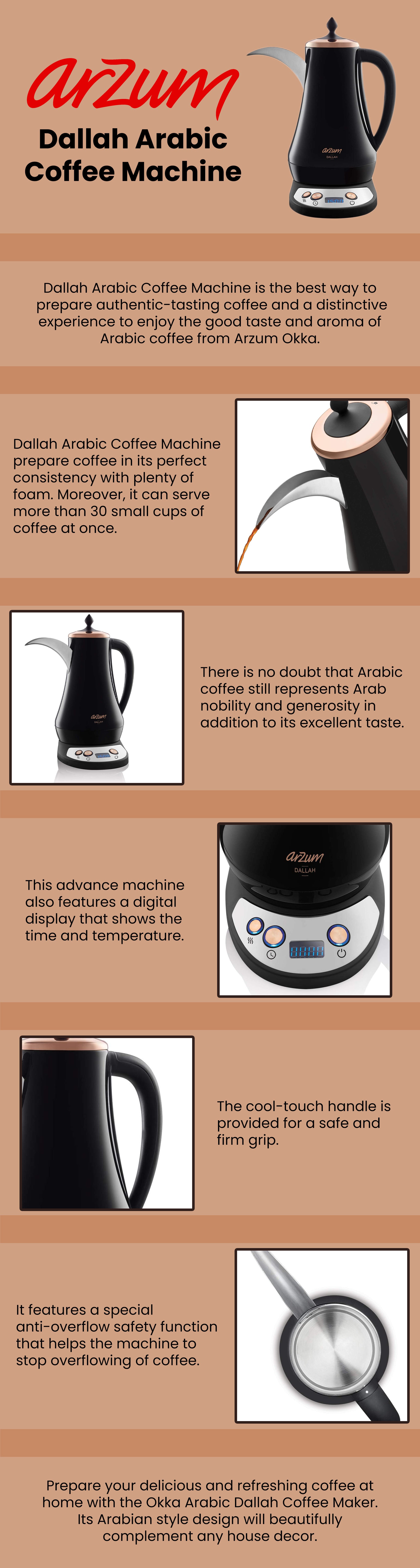 Arabic coffee clearance machine