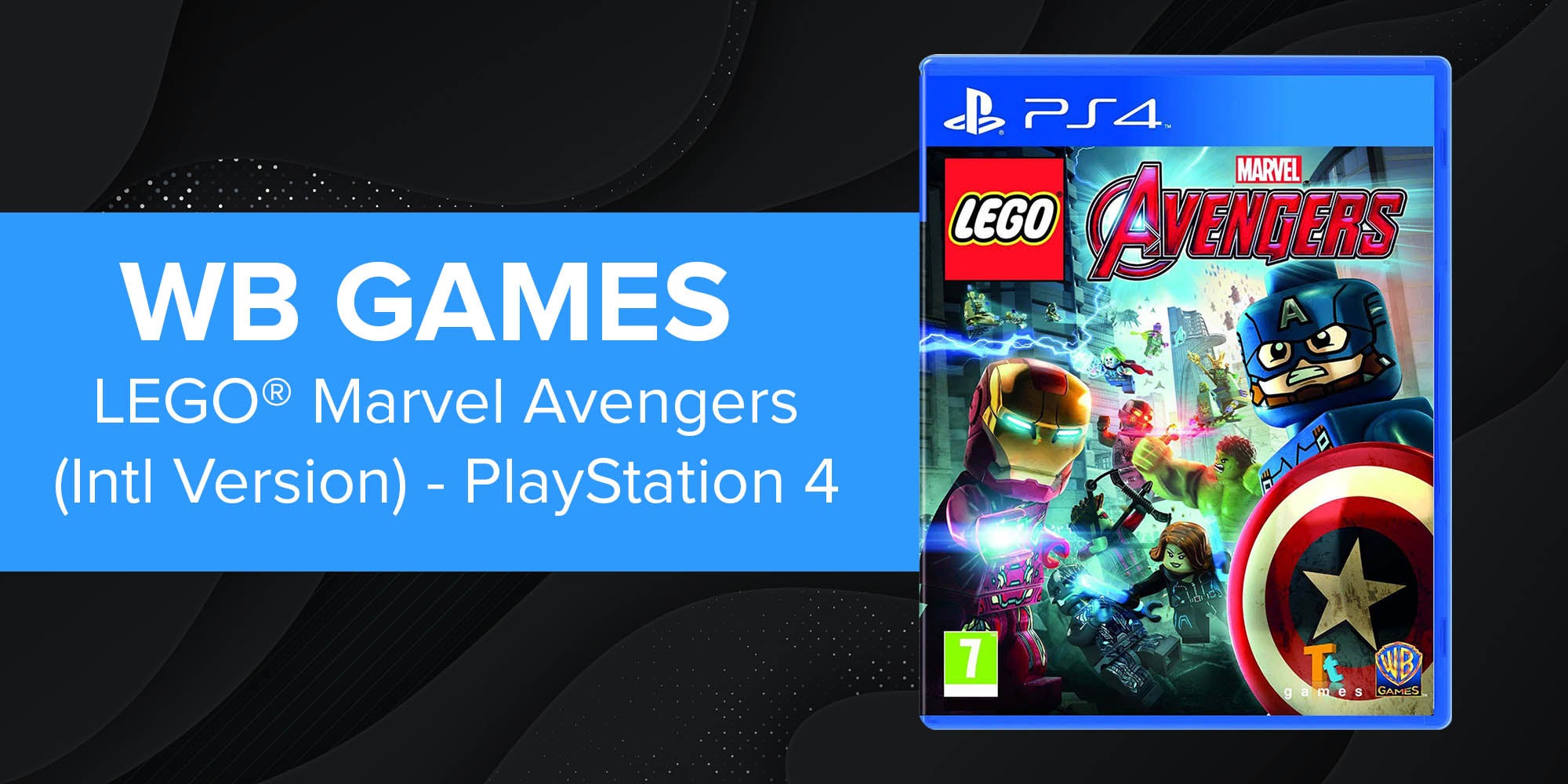 WB Games Lego Marvel Avengers (Intl Version) - Role Playing - PlayStation 4  (PS4) KSA