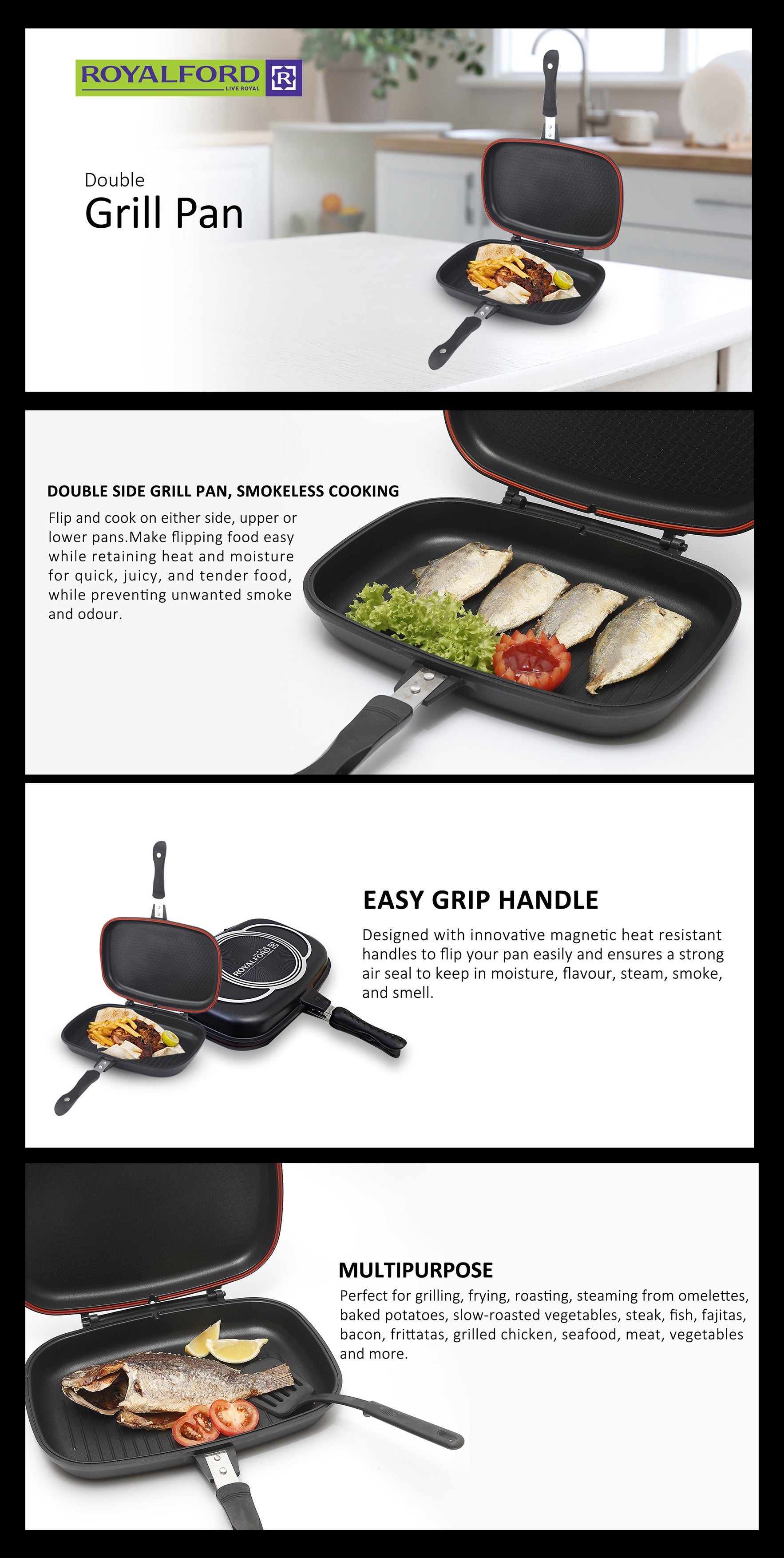 Review: Desseni Double Casting Grill Pan