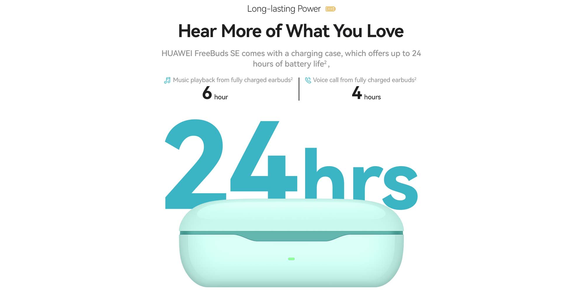 Huawei FreeBuds SE Earbuds Bluetooth White - Jarir Bookstore KSA
