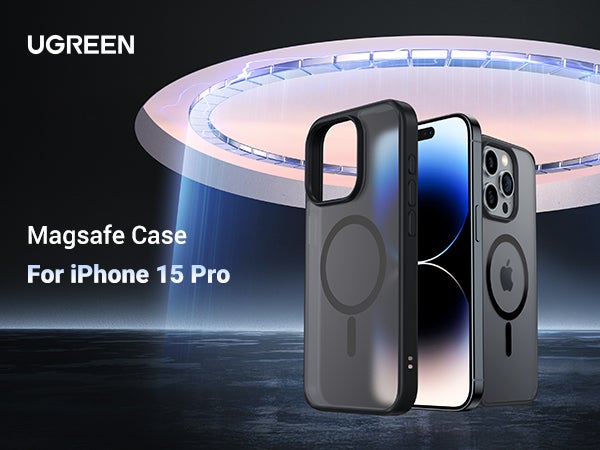UGREEN Magnetic Case for iPhone 15 14 13 12 Pro Max Case Shockproof Cover  for iPhone