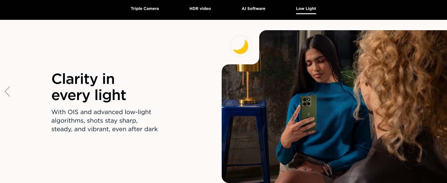 Motorola Edge 70 5G Dual SIM 512GB, 12GB RAM Phone (Global Version) + Free Moto Watch Fit 8