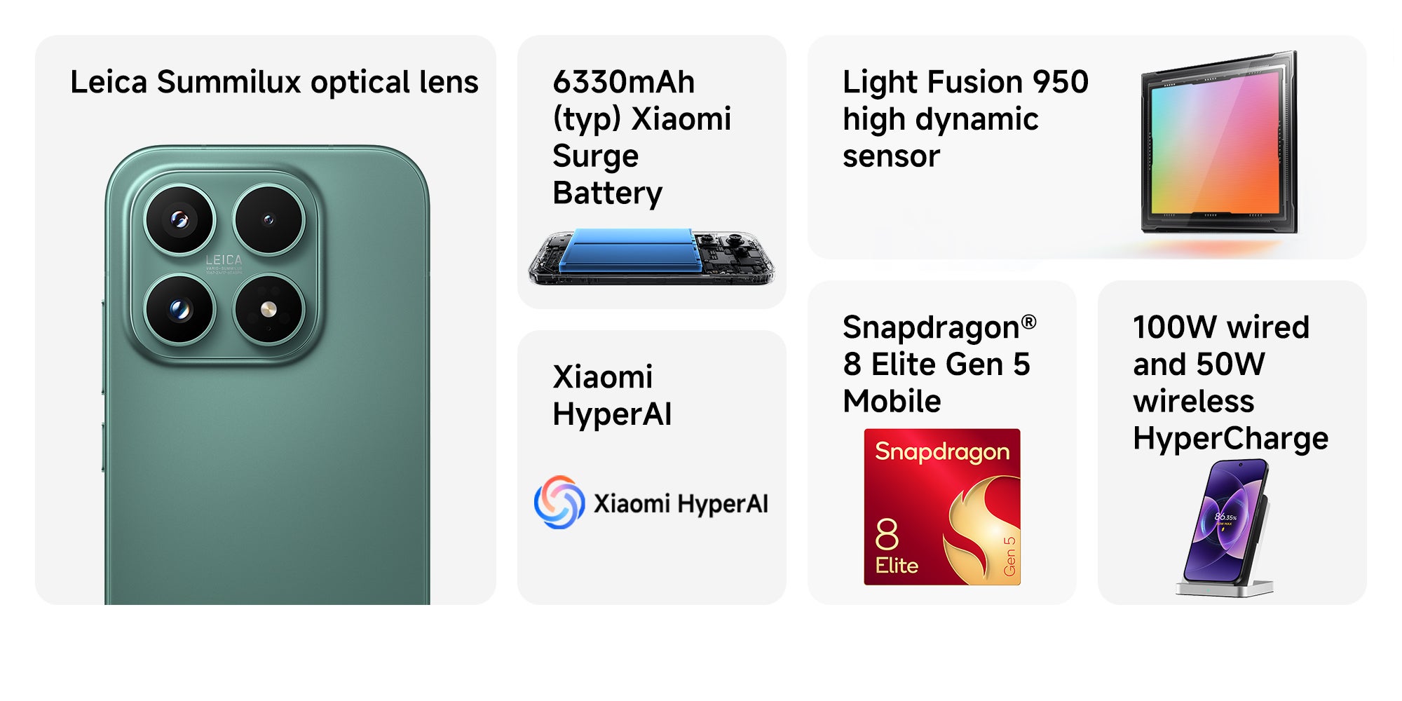 Xiaomi 17 5G Dual SIM, 12GB+512GB Phone (Global Version) 1