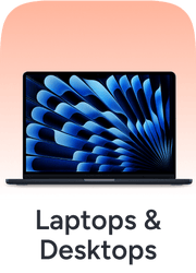 laptops and desktops