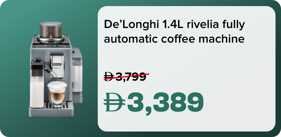 /~delonghi/rivelia-fully-automatic-coffee-machine-with-lattecrema-hot-automatic-milk-frother-compact-size-bean-to-cup-coffee-machine-16-recipes-full-touch-colored-display-1-4-l-1450-w-exam440-55-g-pebble-grey/N70091723V/p/?o=e48e42fd40da282c&store=STCVAI&shareId=0b6fb38c-3794-45d4-90e4-31ca273d4cf9