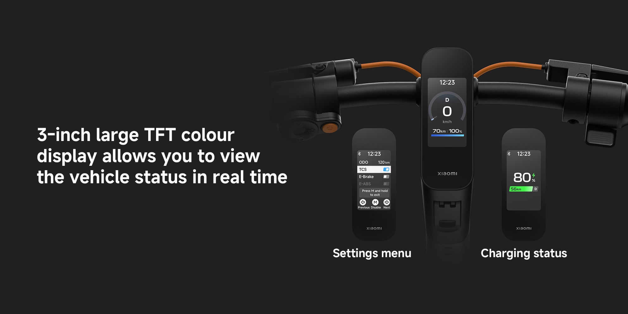 Xiaomi Electric Scooter 6 Max GL, 70km Long Range, 1100W Peak Power, 12-Inch Tubeless Tires, Front & Rear suspension, Dual Disc Brakes, Apple Find My, Foldable Scooter for Adults, Road Legal 12