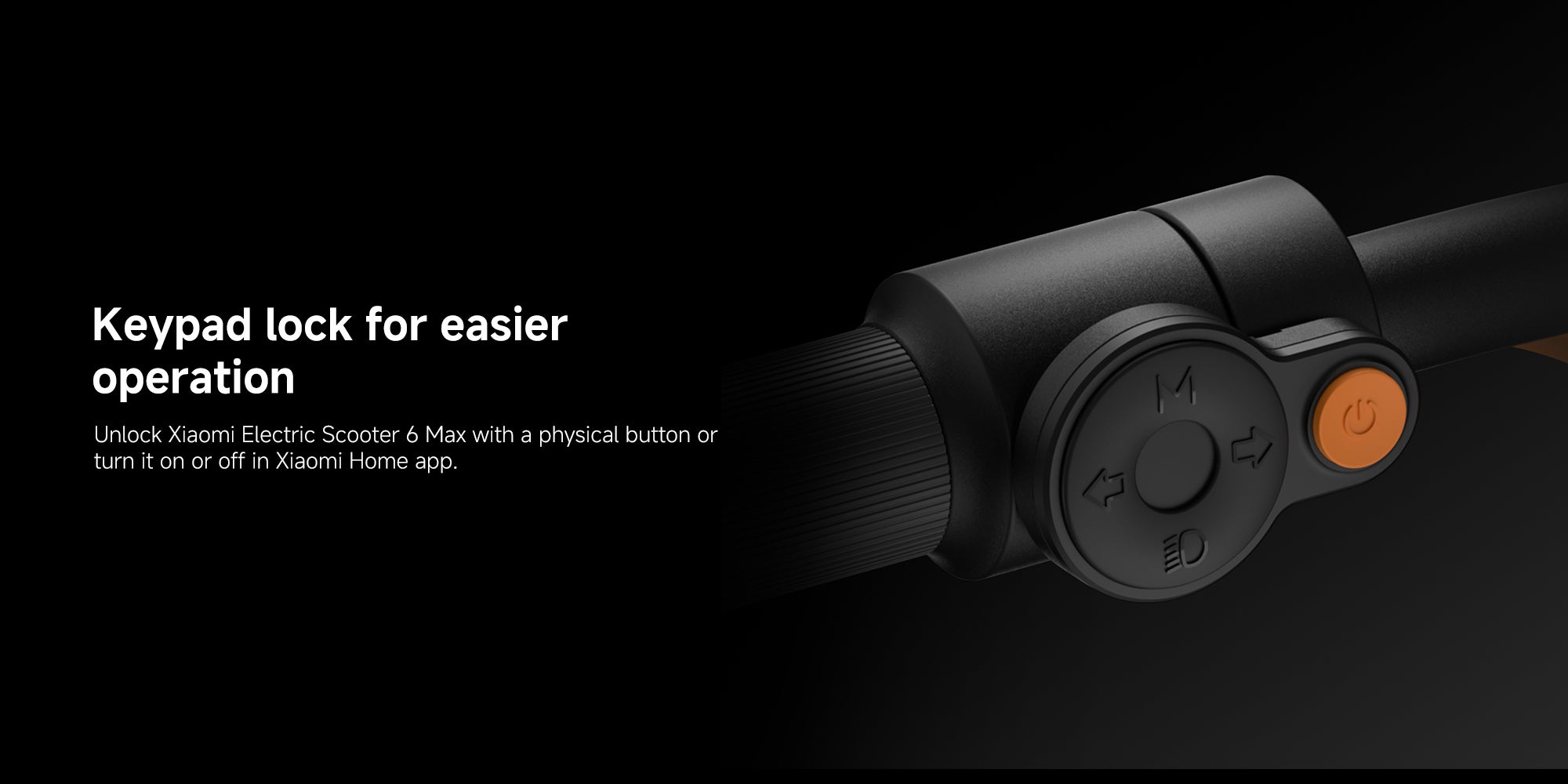 Xiaomi Electric Scooter 6 Max GL, 70km Long Range, 1100W Peak Power, 12-Inch Tubeless Tires, Front & Rear suspension, Dual Disc Brakes, Apple Find My, Foldable Scooter for Adults, Road Legal 13