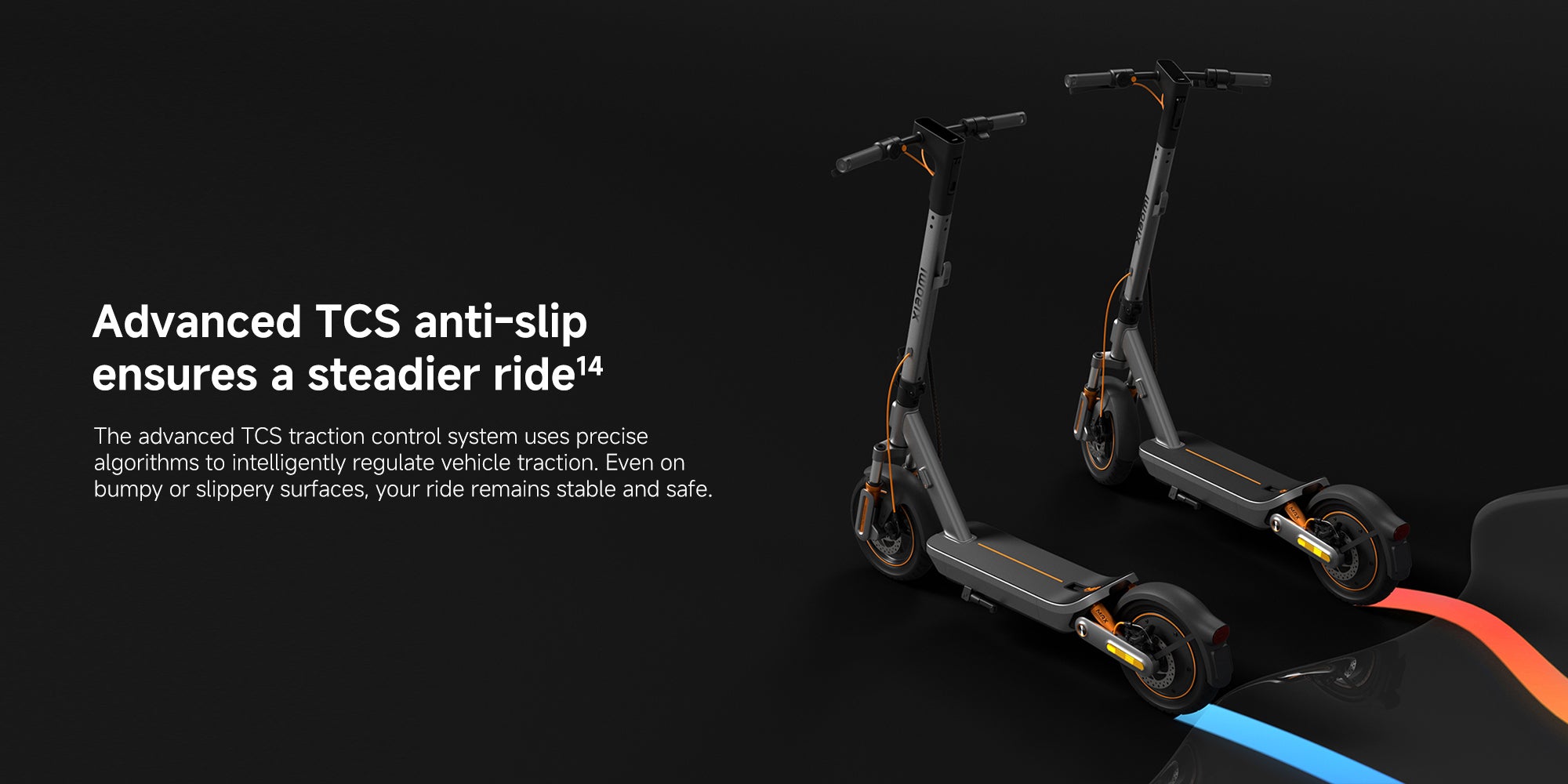 Xiaomi Electric Scooter 6 Max GL, 70km Long Range, 1100W Peak Power, 12-Inch Tubeless Tires, Front & Rear suspension, Dual Disc Brakes, Apple Find My, Foldable Scooter for Adults, Road Legal 3