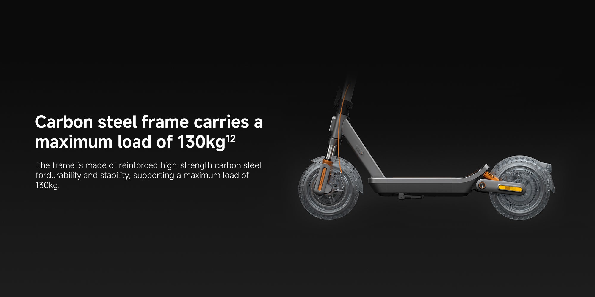 Xiaomi Electric Scooter 6 Max GL, 70km Long Range, 1100W Peak Power, 12-Inch Tubeless Tires, Front & Rear suspension, Dual Disc Brakes, Apple Find My, Foldable Scooter for Adults, Road Legal 8