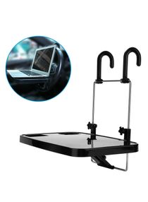 Car Steering Wheel Laptop Tray Portable Hanging Auto Lunch Desk Car Table Steering Wheel Mate Foldable Vehicle Back Seat Table for Food/Drink/Notebook/Cup Holder 