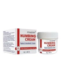 Numbing Cream , Topical Anesthetic Cream For Tattoo Laser Piercing Waxing , Relieves of Local Discomfort Itching Pain Soreness or Burning 30g 