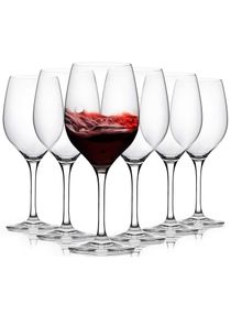 Wine Glass Set of 6 from 3Diamonds -Crystal Red Wine Glasses 11.75 oz (350ml) -All-purpose Wine Glasses Set for Celebrations -Anniversary -Wine Glass Gift Set 