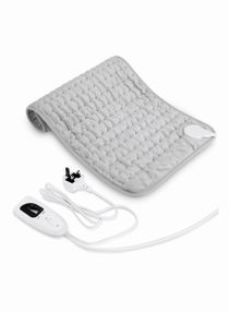 Heating Pad for Pain Relief of Back Neck and Shoulder, 6 Electric Temperature Options, 4 Temperature Settings, Auto Shut Off 