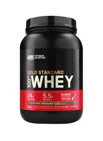 Gold Standard 100% Whey Protein Primary Source Isolate - Extreme Milk Chocolate, 2 Lb, 28 Servings 