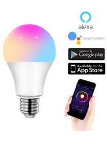 12W LED Smart bulb Multi Color and Tunable White Cool White and Warm White Compactable with Alexa, Echo, Google Home and Google Assistant 