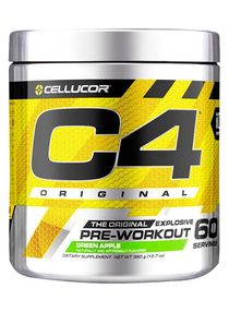C4 Original Pre-Workout Green Apple 60 Servings 