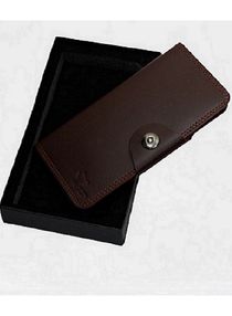 Men's Executive Class- Head Layer Cowhide  Casual Business Wallet With 22 Cards Slots 1 ID Clear Window Packed in Adorable  Box Suitable for Gifts 