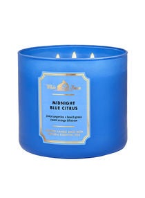 Midnight Blue Citrus 3-Wick Candle 