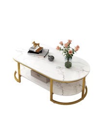 Modern Design Luxury Coffee Tables Living Room with Storage Round Marble Design Nightstands Wooden Mesas Bajas Home Furniture 