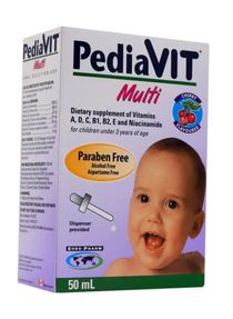 Pediavit Multi Vitamin Oral Solution 50ml 
