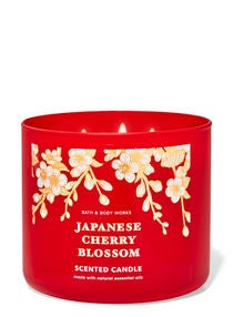 Japanese Cherry Blossom 3-Wick Candle 