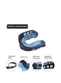 4Pcs Mouth Guard Athletic Mouth Guards Trimmable Mouthguard Mouthguard for Boxing, MMA, Rugby, Muay Thai, Hockey, Judo, Karate Martial Arts and All Contact Sports 