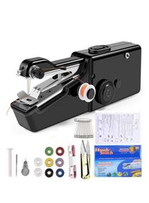 Handheld Sewing Machine, Hand Held Device Tool Mini Portable Cordless Essentials for Home Quick Repairing and Stitch Handicrafts Easy to Operate Beginners 