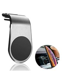 Magnetic Cell Phone Holder Car Mount Easy F3 Clamp Air Vent Phone Holder For Car Compatible With All Phone iPhone Android Smart Phone 