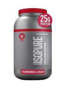 Zero Carb Protein Isopure Strawberries And Cream 3Lbs 