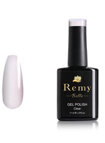 Gel Nail Polish 11ml Long Lasting Chip Resistant Requires Drying Under UV LED Lamp (Clear) 