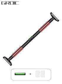 Tough Ape Doorway Pull Up Bar - Home Gym and Indoor Fitness Equipment - Foam Grip Pads, Heavy Duty Steel - Upper Body Strength Exercise Pullups Chin ups - 25-39 Inch Doorway Size, 400LBs Max Weight 