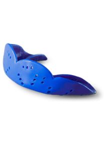 Sisu Mouth Guards Areo 1.6Mm Custon Fit Sports Mouthguard For Youth/Adults, Blue 