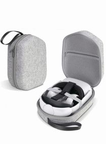 Hard Carrying Case Compatible With Oculus Quest 2 Portable VR Storage Bag VR Accessories For Daily Travel and Home Storage 