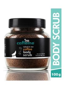 mCaffeine Naked & Raw Coffee Body Scrub 100 gm 