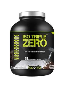 Laperva Protein Powder – Iso Triple Zero - Whey Protein Isolate Powder – Belgian Chocolate Flavor Whey Protein – Zero Fat, Carbs and Sugar Whey Protein – Weight Loss and Muscle Gainer - 1.12 Kg 